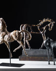 Caballo - Dorado Horse Sculpture - Gold