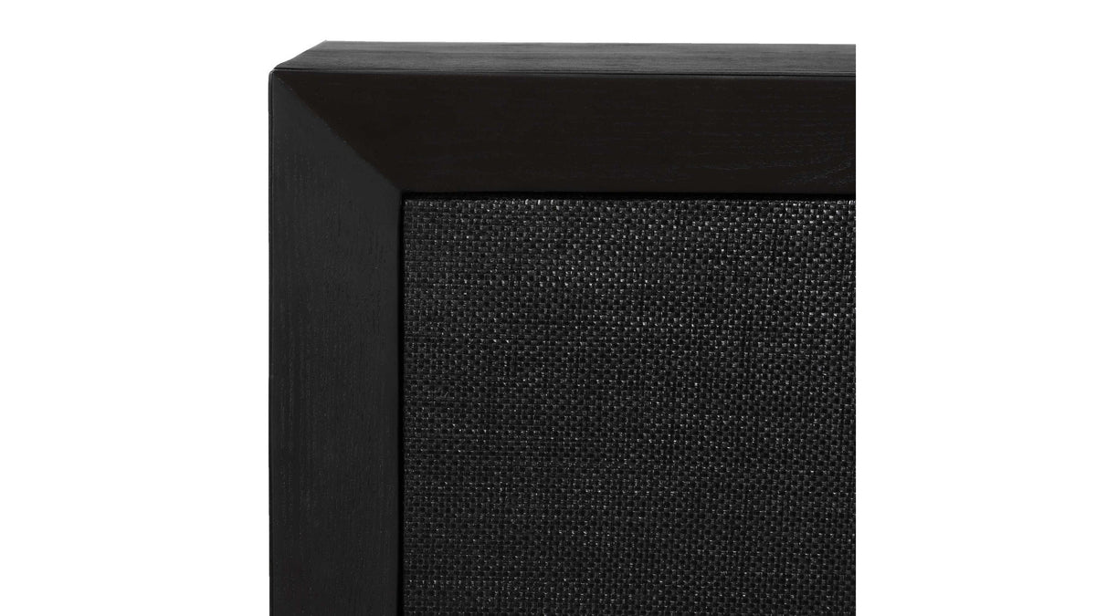 Williams - 4 Door Cabinet - Black