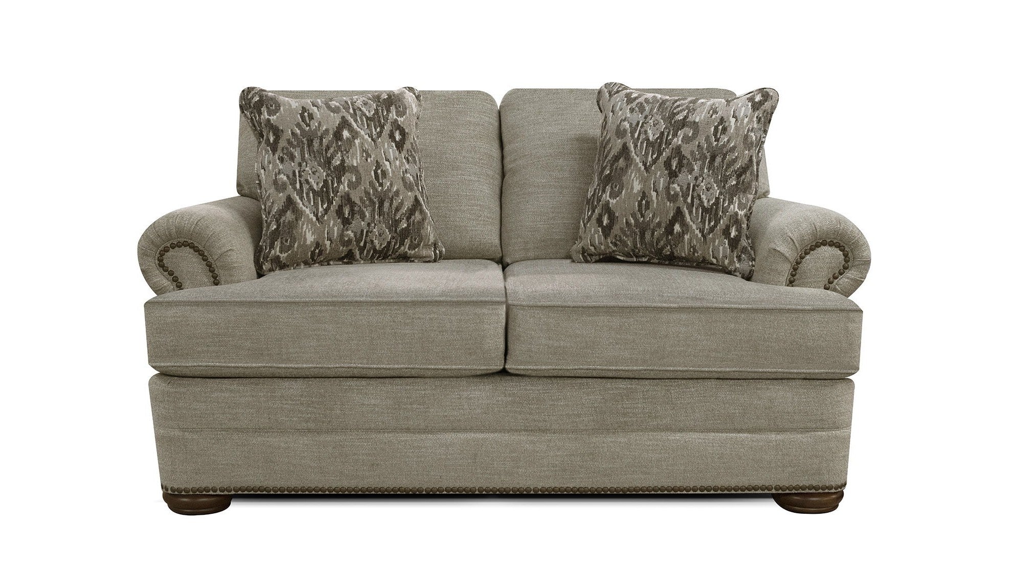 Knox - Loveseat With Nails