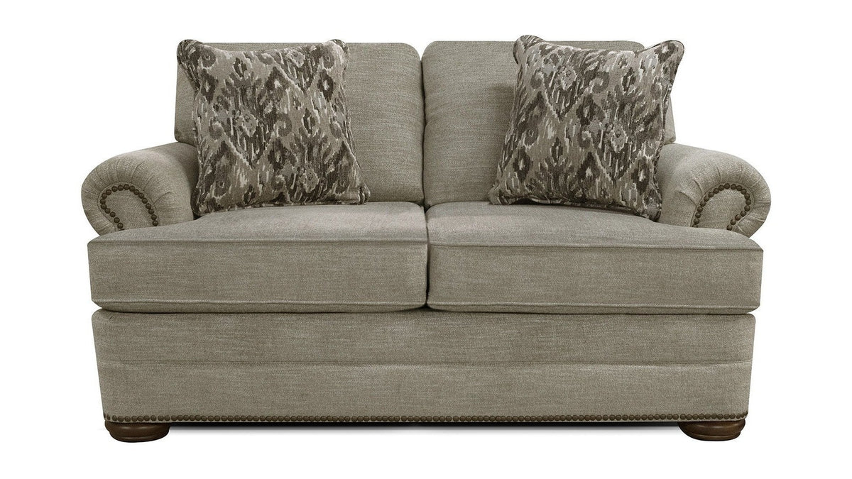 Knox - Loveseat With Nails