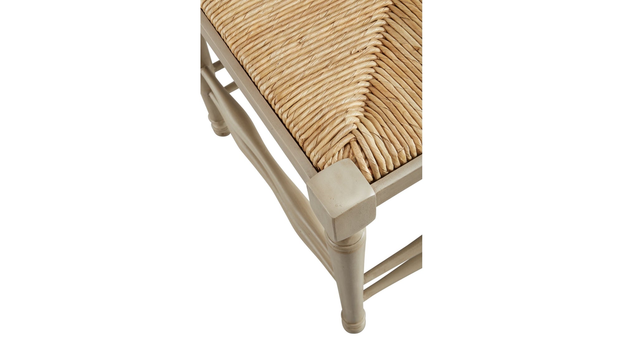 Reed - Single Seat Bench - Light Brown