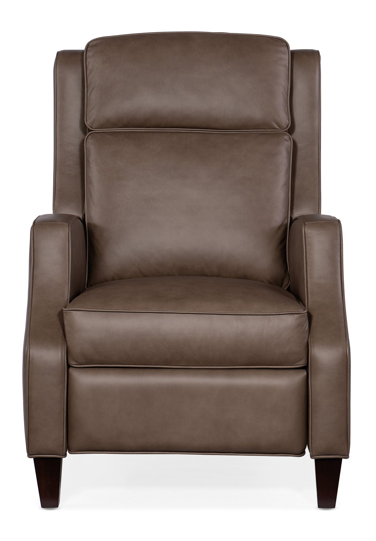 RC - Tricia Manual Push Back Recliner - Dark Brown