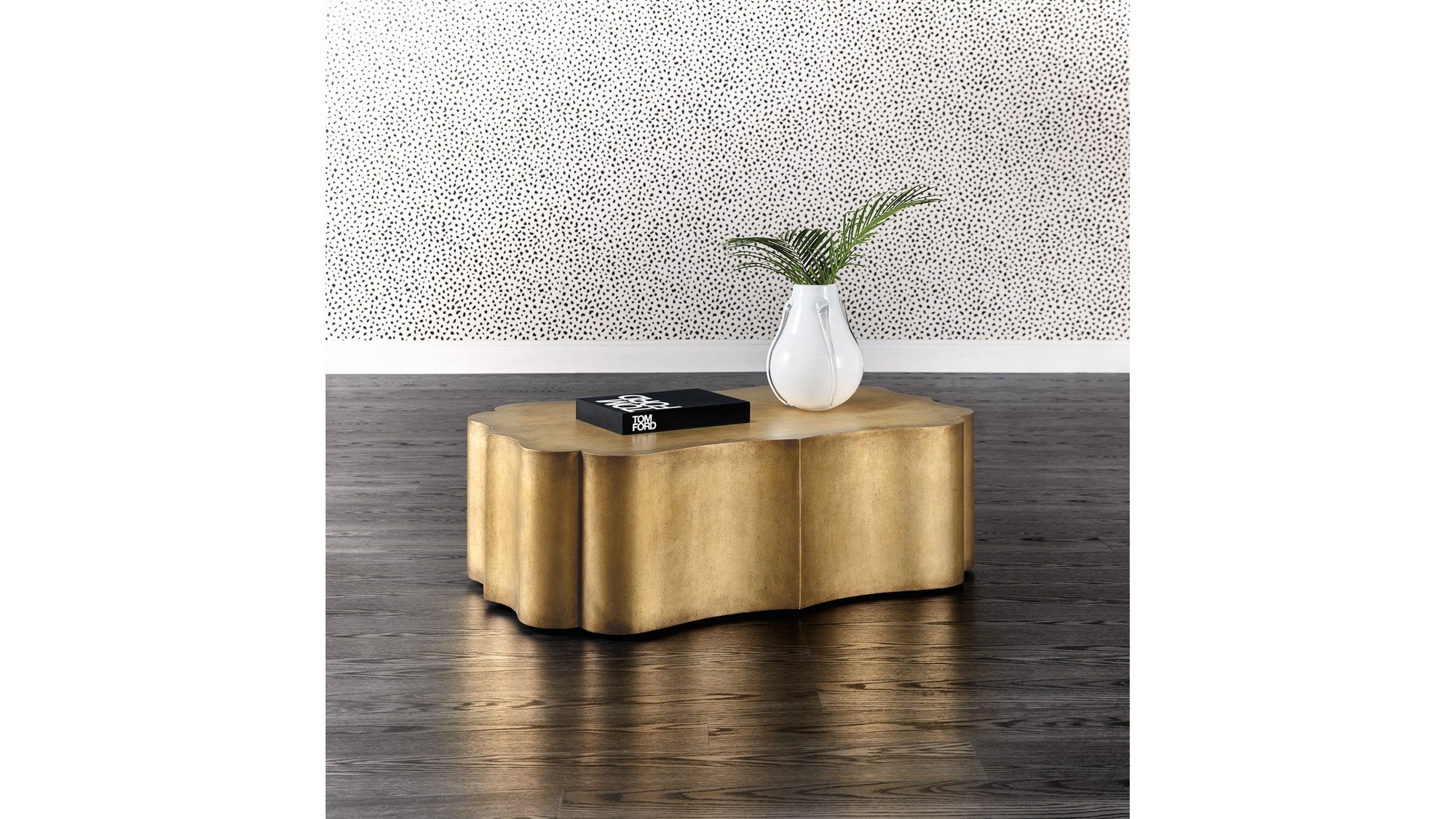 Melange - Tevis Bluff Cocktail Table - Gold