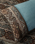 Rio Grande - Twin Duvet Cover Set (Set of 5) - Brown