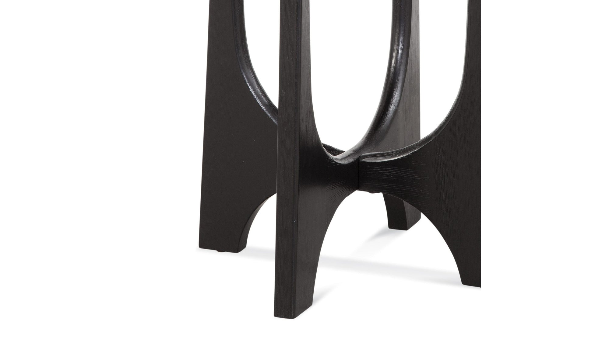 Dunnigan - Round End Table - Black
