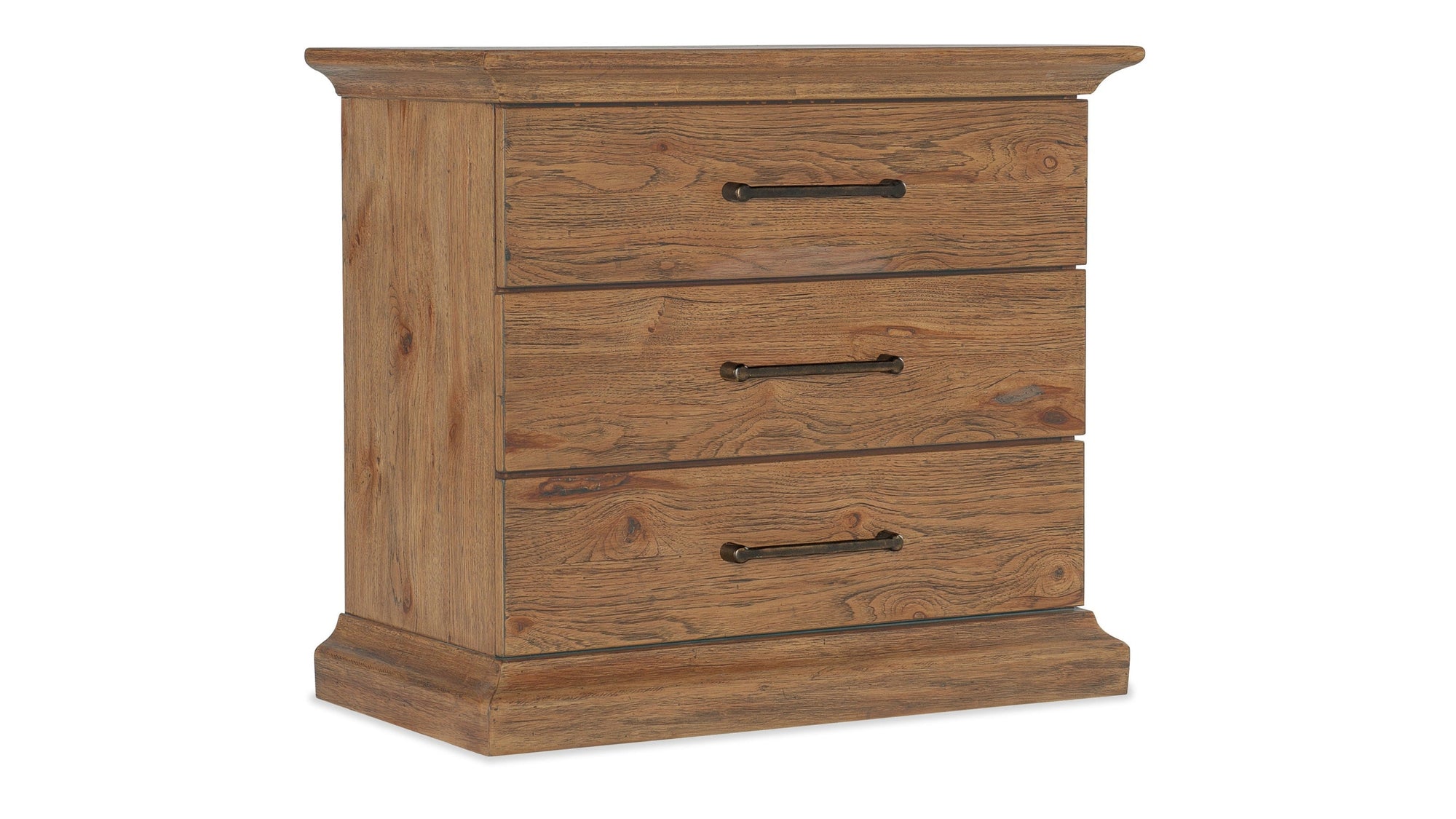 Big Sky - 3-Drawer Nightstand - Light Brown