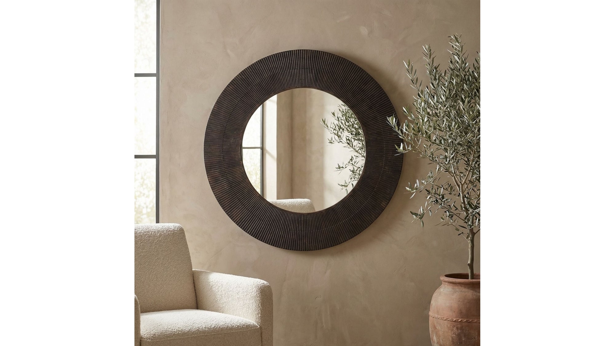 Karolina - Wall Mirror - Black