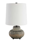 Wester - Ceramic Table Lamp - Brown,Gray