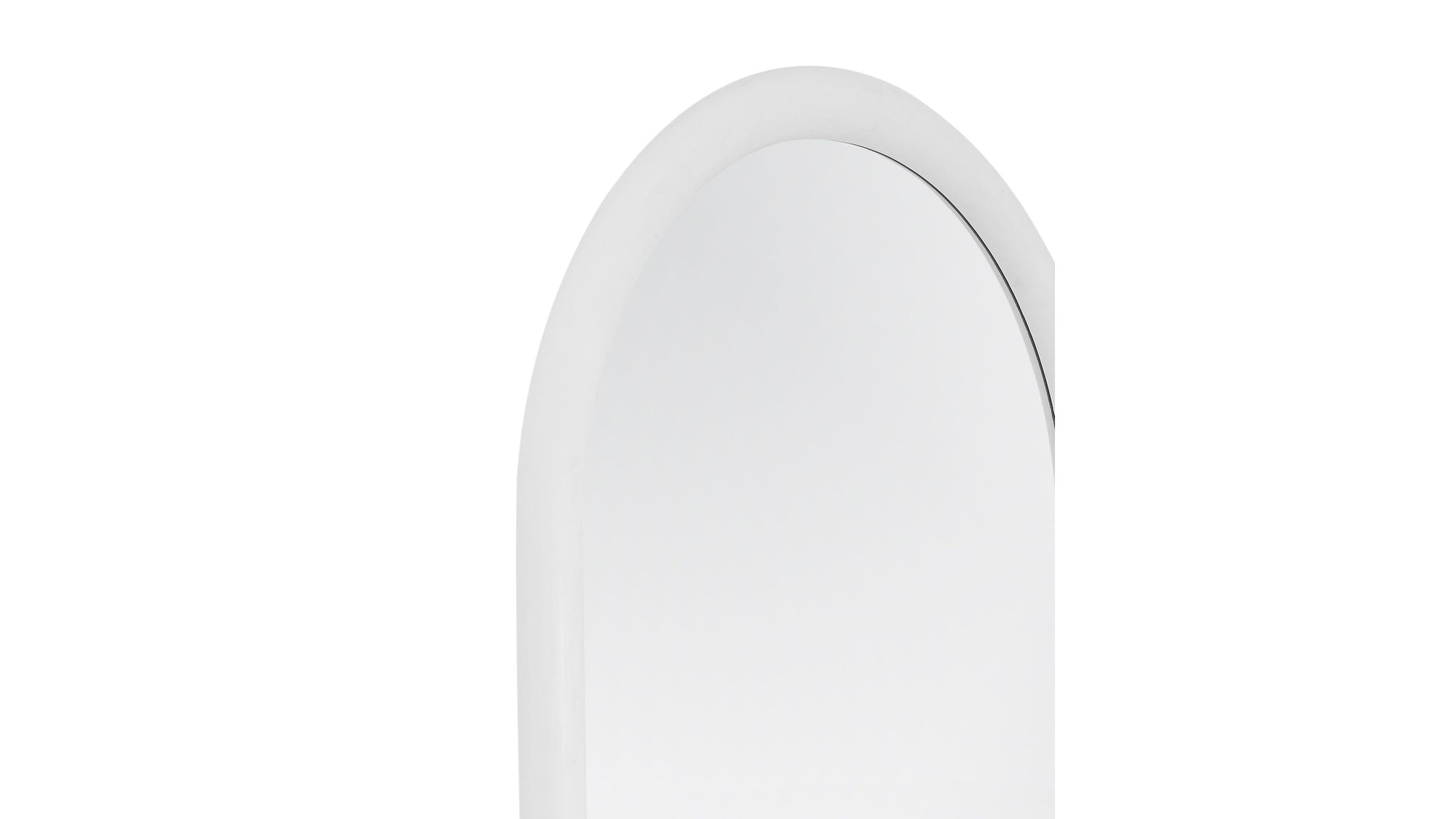 Vega - Floor Mirror - Matte White