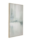 Framed Canvas Misty Crossing - Silver