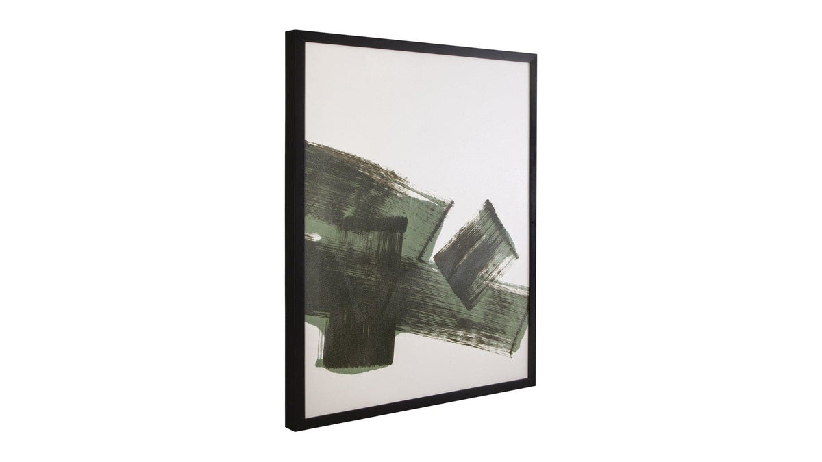 Dynamic Detail Framed Print - Black
