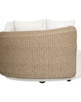 Sunset - Outdoor Round Swivel Day Bed - White