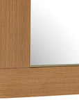 Bishop - Gunstock Oak Mirror - Woodtone