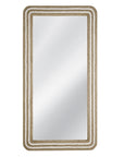 Kiko - Floor Mirror - White / Natural