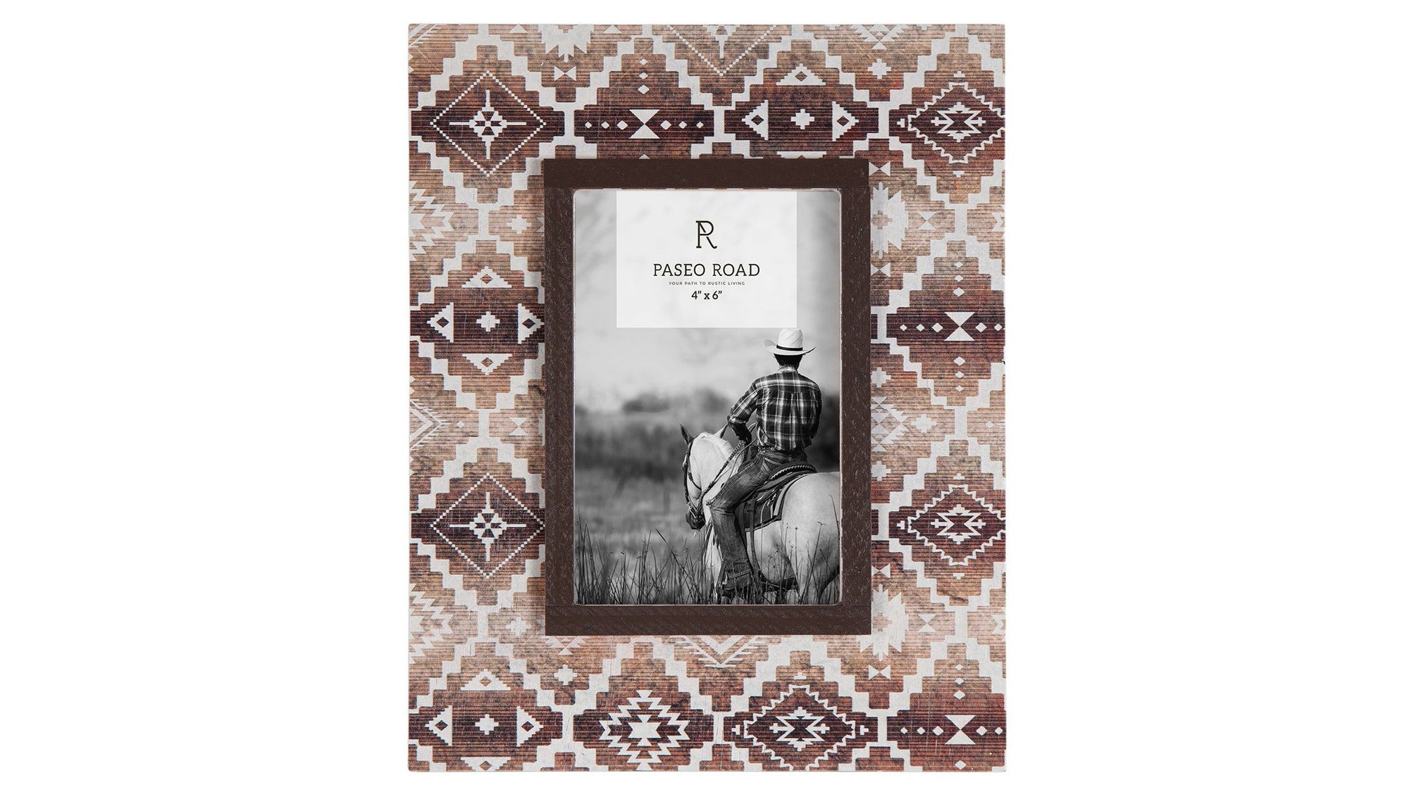 Chalet - 4" x 6" Picture Frame 4 Per Carton - Brown / White