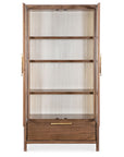 Eleana - Display Cabinet - Medium Wood