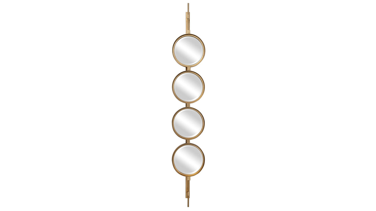 Button - Mirror - Gold