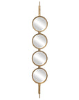 Button - Mirror - Gold