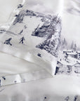Ski Life - King Eucalyptus Comforter Set (Set of 3) - Gray