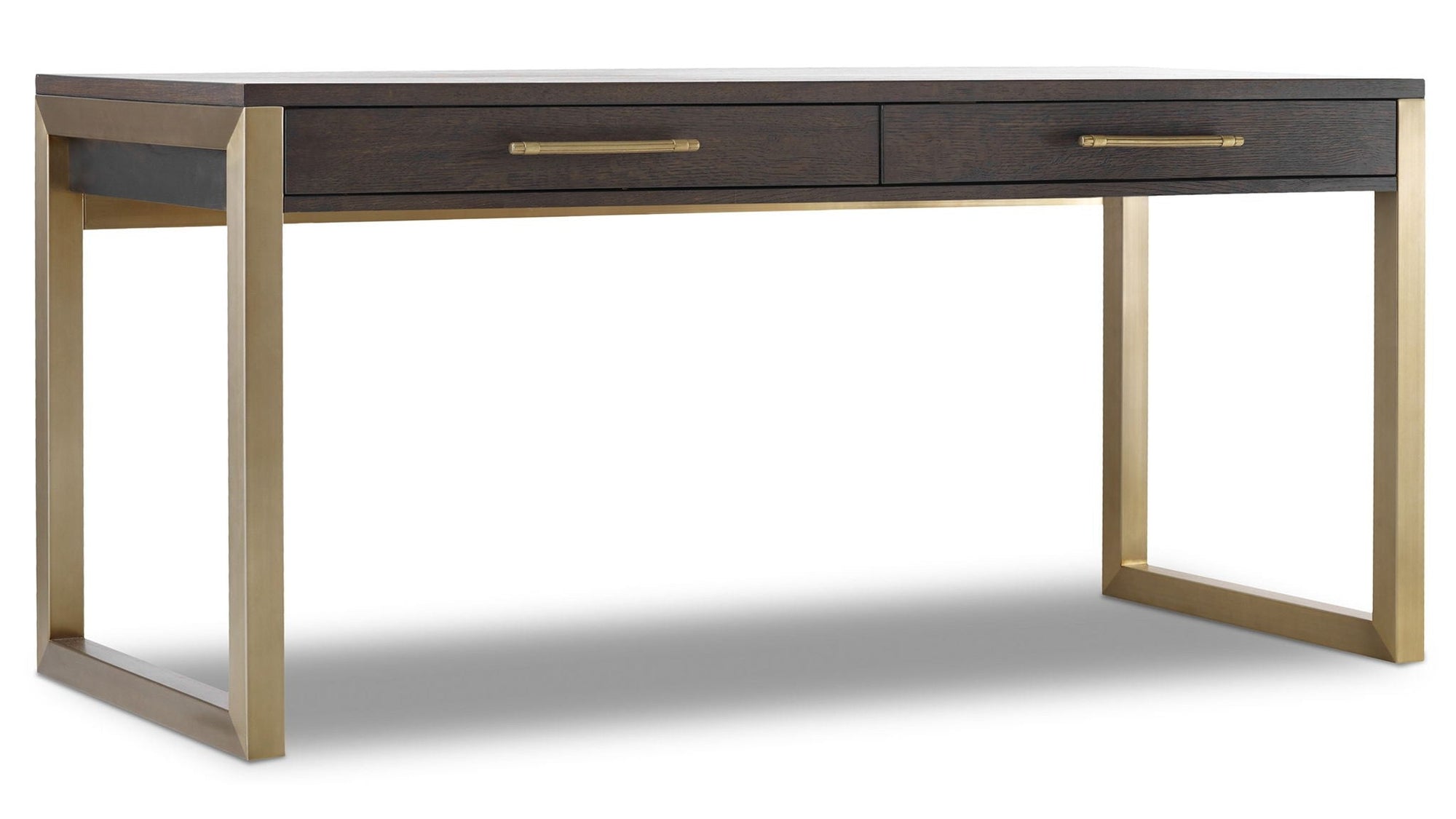 Curata - Short Left / Right / Freestanding Desk - Dark Brown