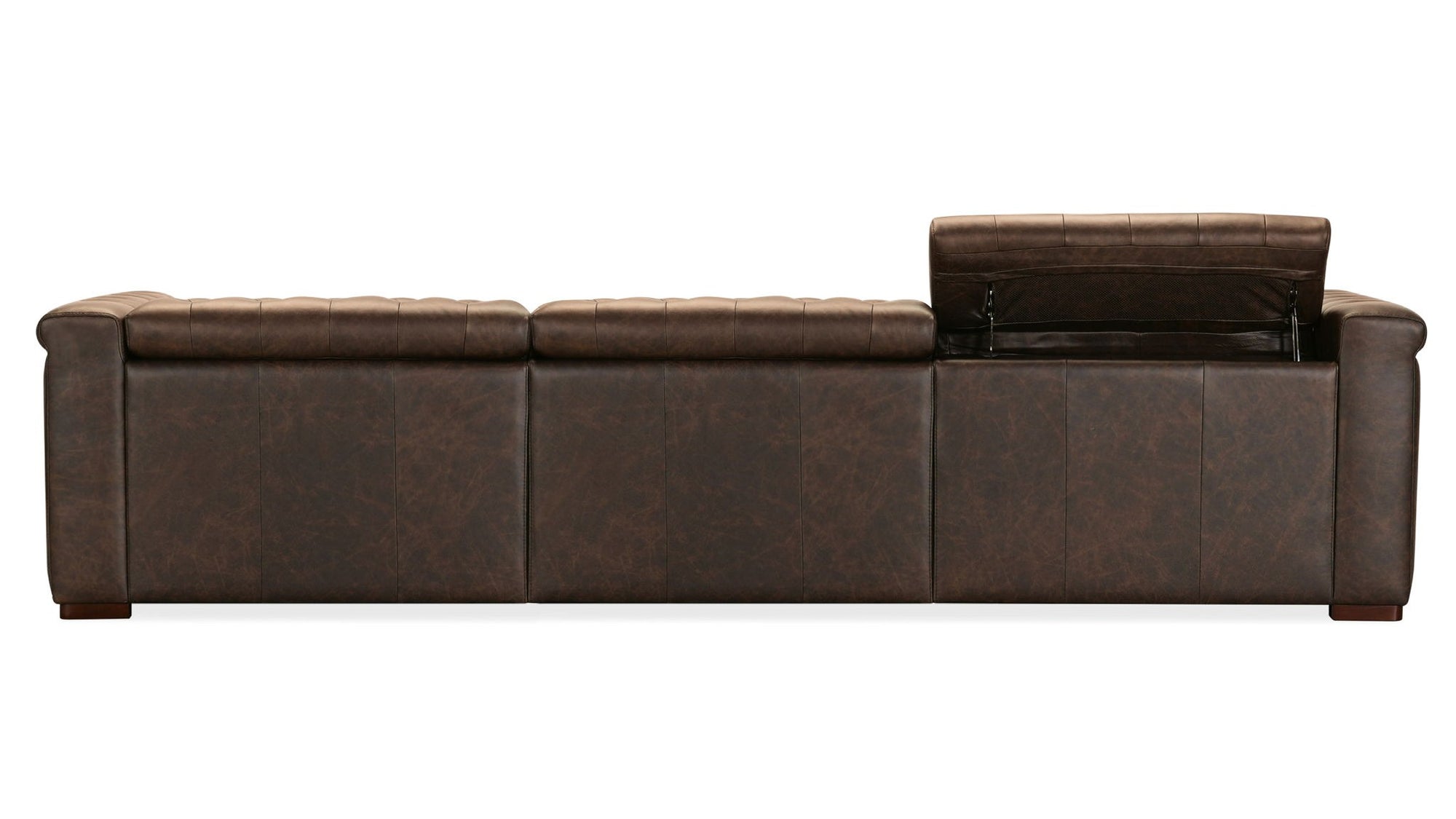 SS - Savion Deux Sofa With Two Power Recliners And Three Power Headrests