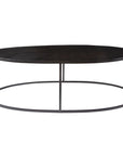Coreene - Oval Coffee Table - Black