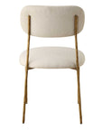 Capture - Dining Chair (Set of 2) - Gold / White