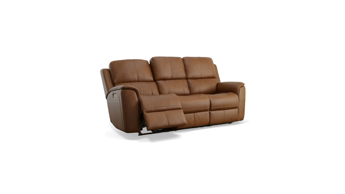 Henry - Power Reclining Sofa With Power Headrests &amp; Lumbar