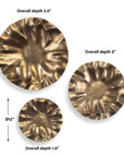 Peonia - Outdoor Wall Art (Set of 3)