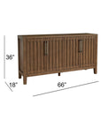 Palmer - Server - Burnished Oak