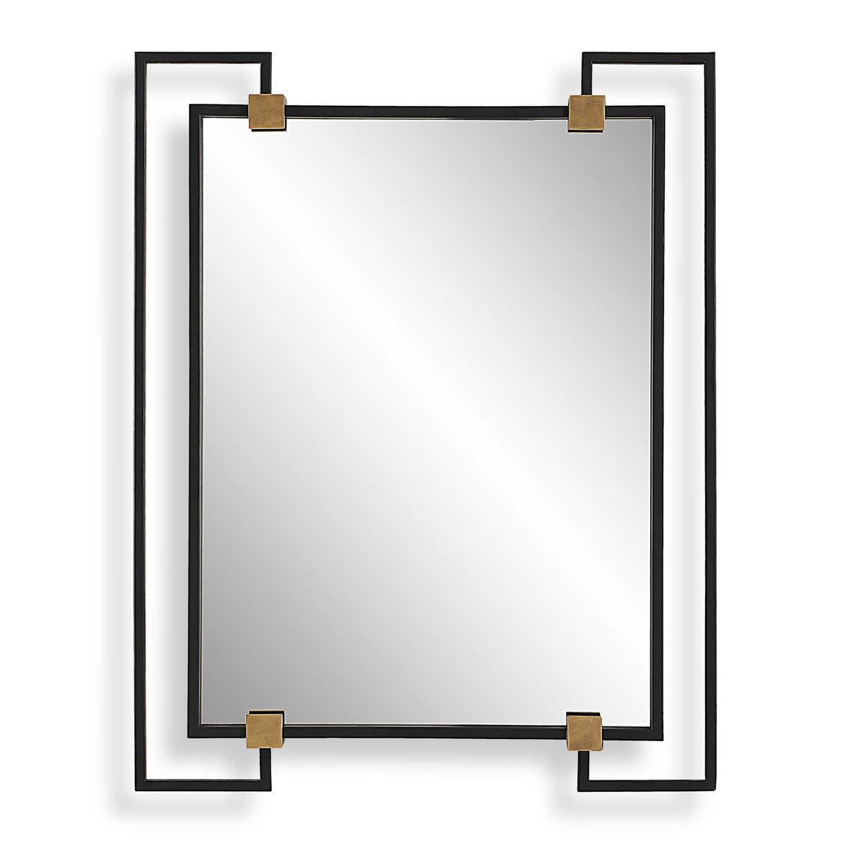 Ivey - Rectangle Industrial Mirror