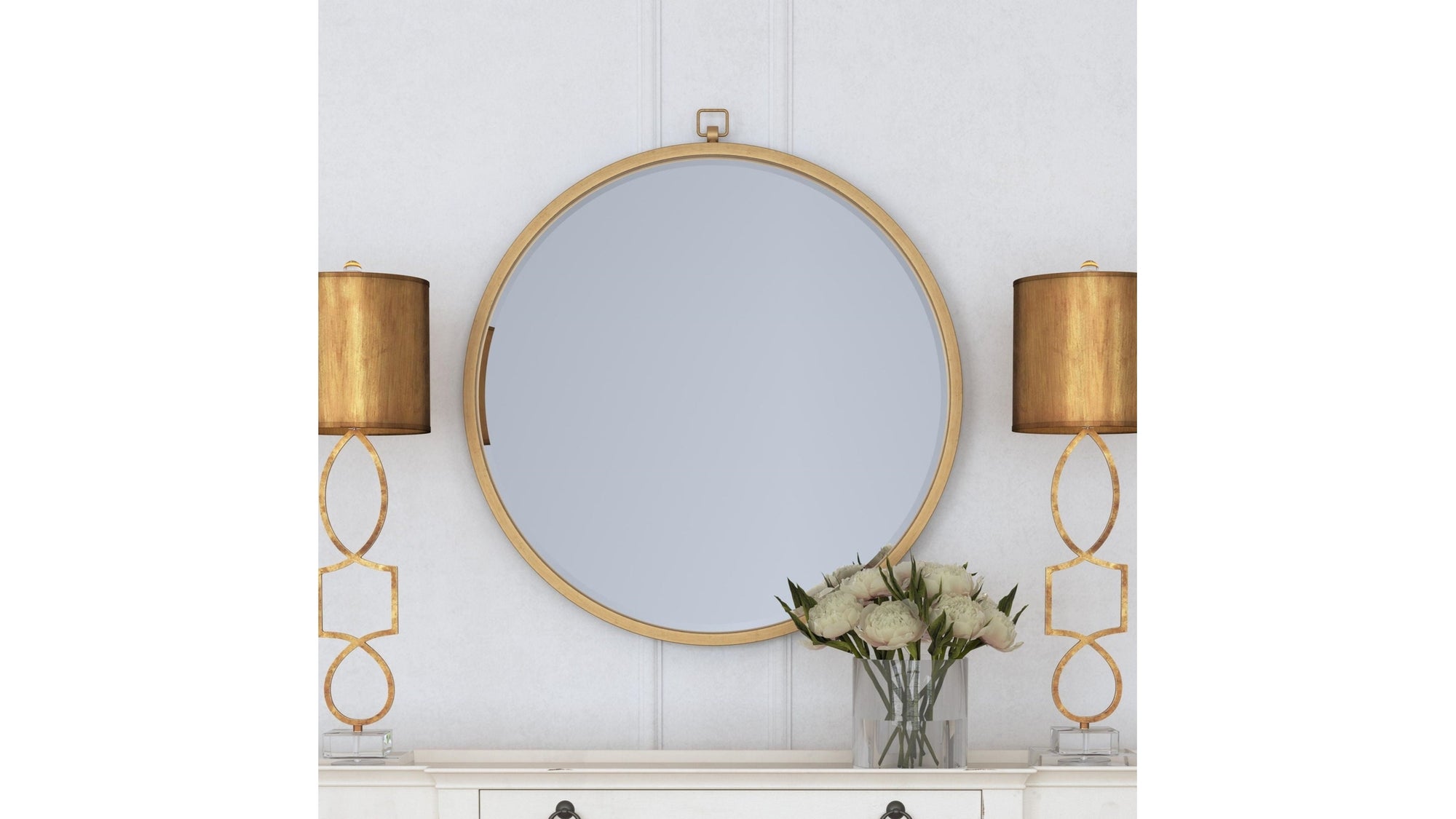 Quinn - Wall Mirror - Gold