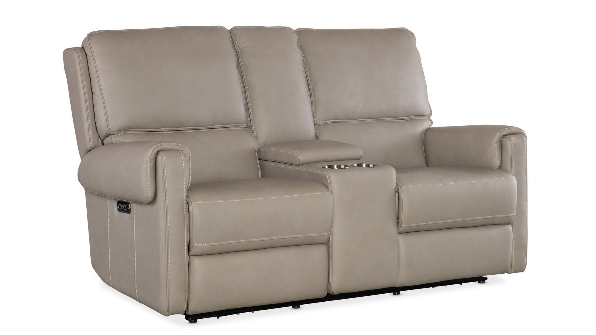 SS - Somers Power Console Loveseat With Power Headrest