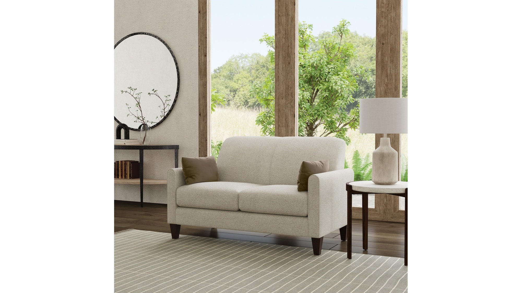 Bond - Fabric Loveseat