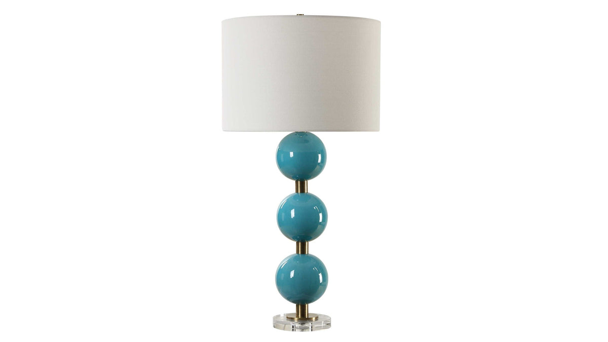 Palawan - Blue Glaze Table Lamp