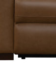 Cara - Power Recliner With Power Headrest And Power Lumbar - Light Brown