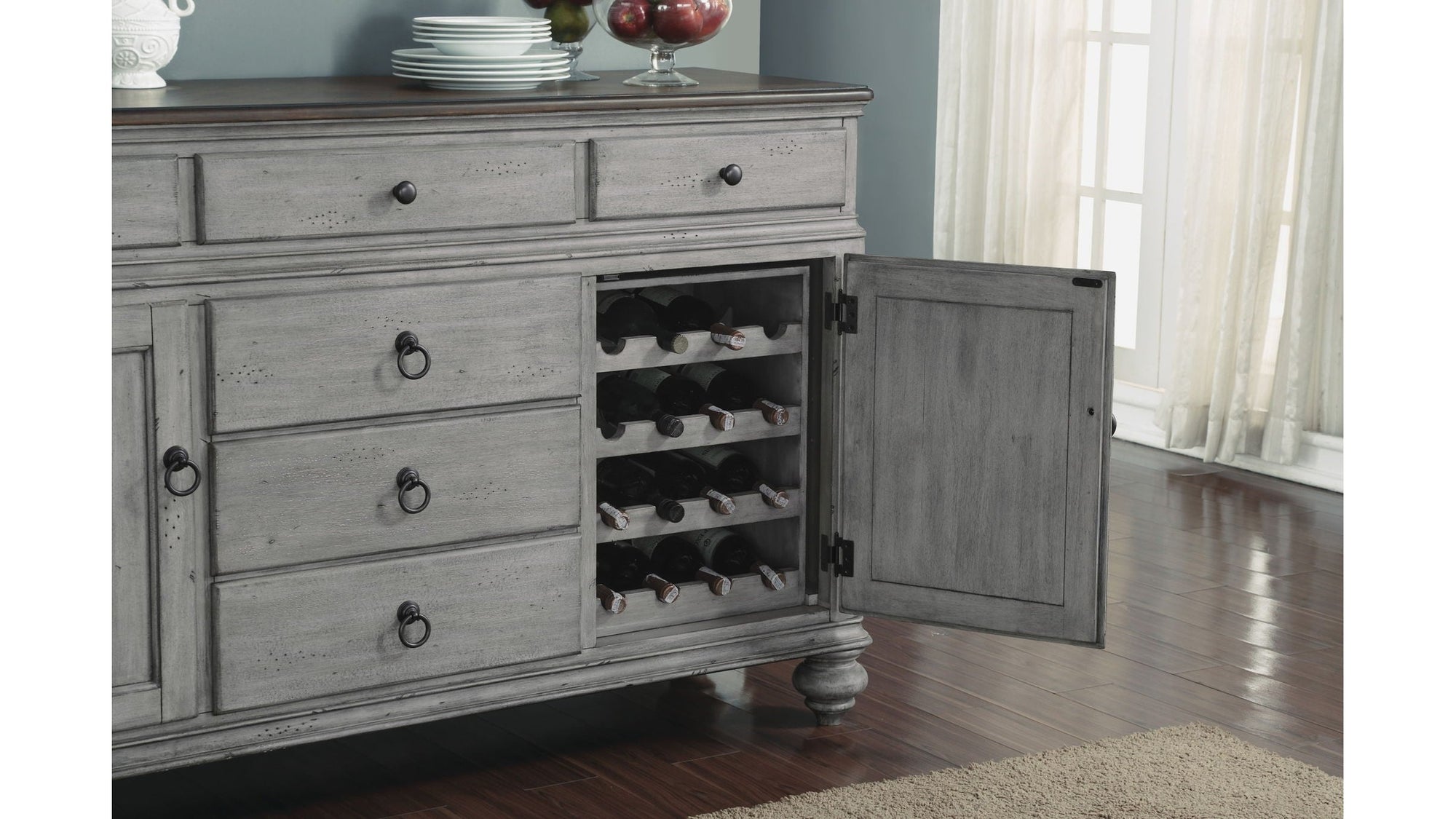 Plymouth - Buffet - Gray