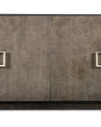 Melange - Asher Four Door Entertainment Credenza - Dark Brown