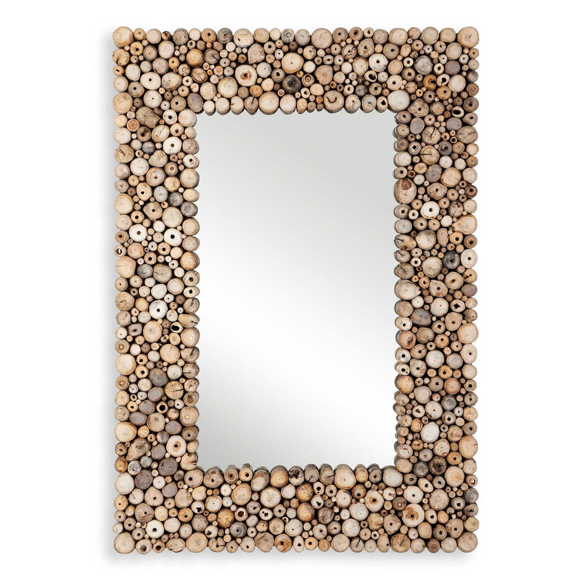 Timberwood - Rectangular Mirror - Light Brown