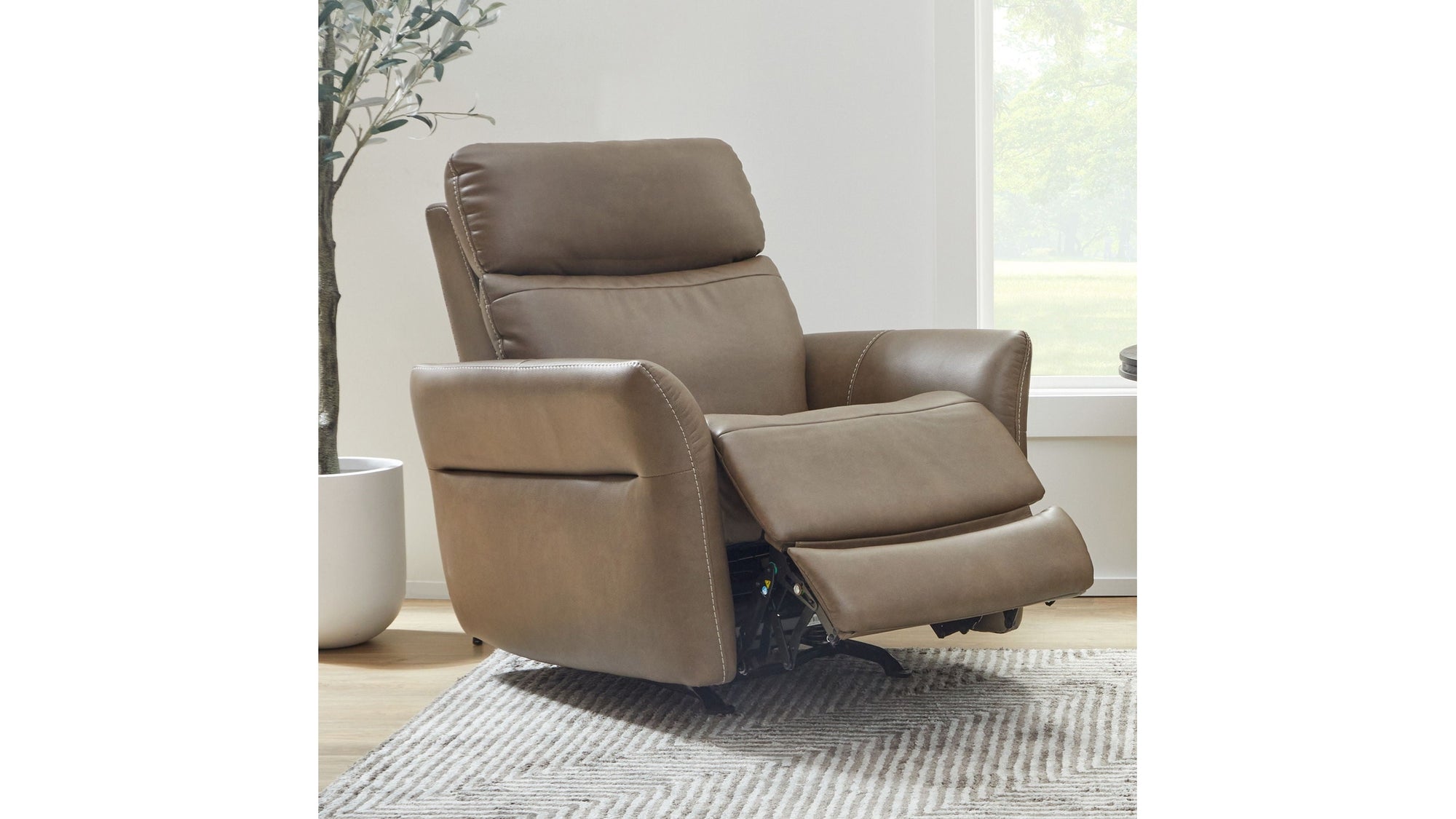 Artemis - Power Rocking Recliner With Power Headrest, Lumbar, Heat & Massage