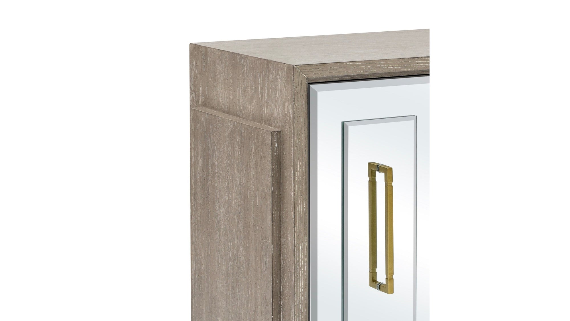 Lansing - Server - Cerused Gray Oak