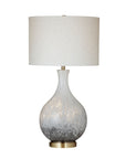 Spey - Table Lamp - White / Black / Brushed Gold