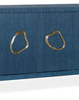 Commerce And Market - Paige Five-Door Credenza - Blue