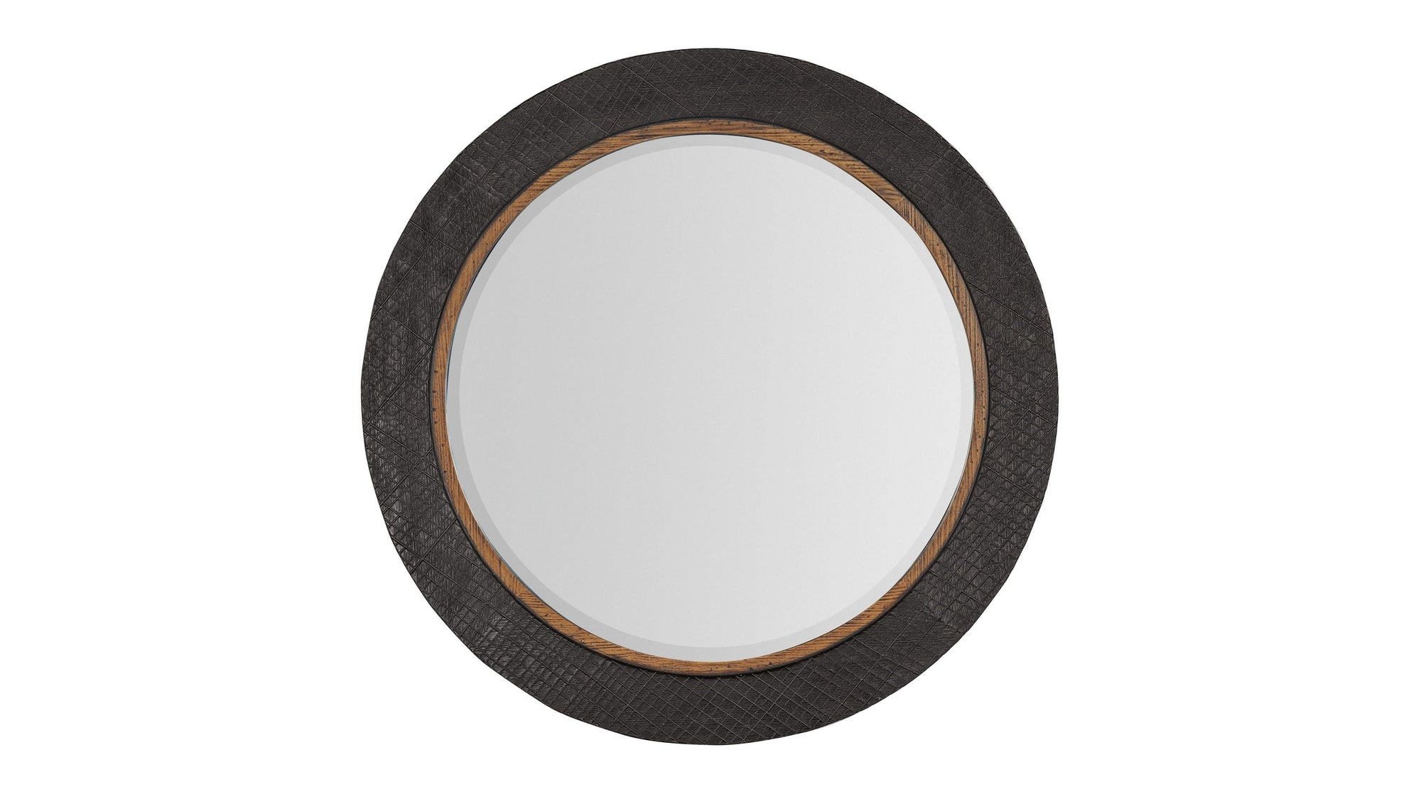 Big Sky - Round Accent Mirror - Dark Gray