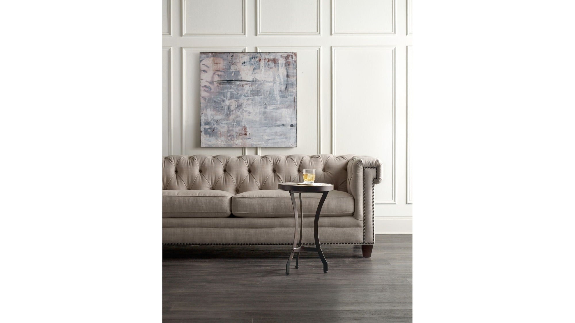 Commerce And Market - Saint Armand Accent Martini Table