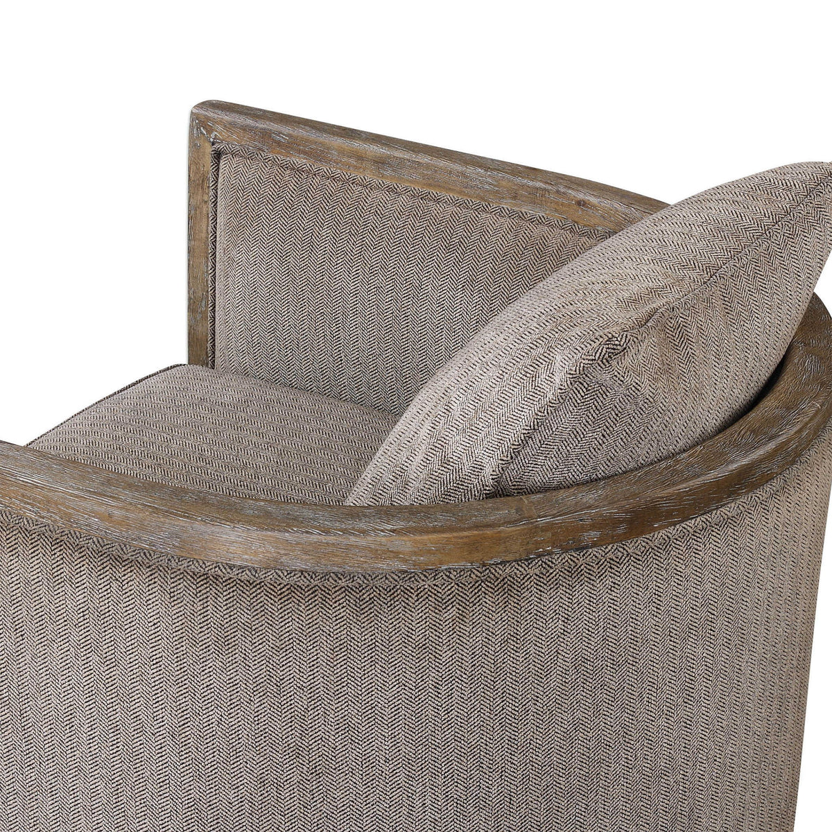 Viaggio - Chenille Accent Chair - Gray