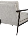 Sebastian - Cast Iron Accent Chair - Gray