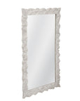 Isola - Wall Mirror - White Wash