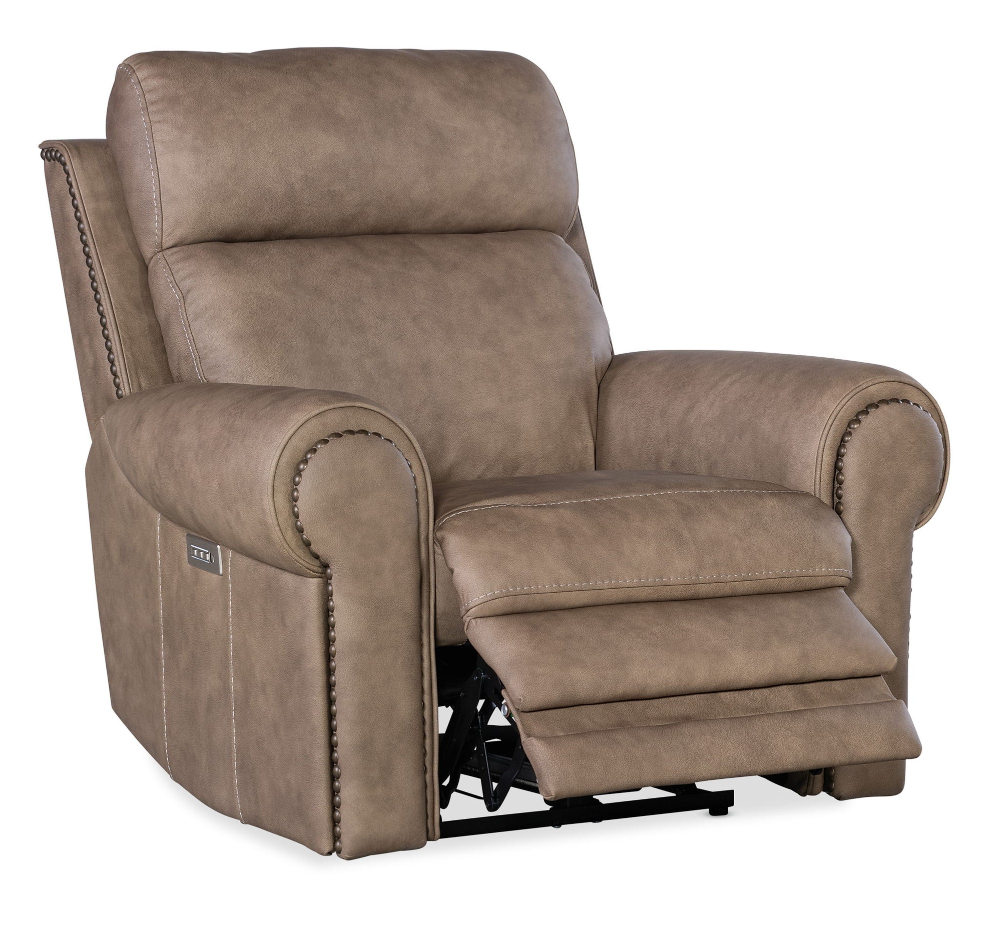 MS - Duncan Power Recliner With Power Headrest &amp; Lumbar