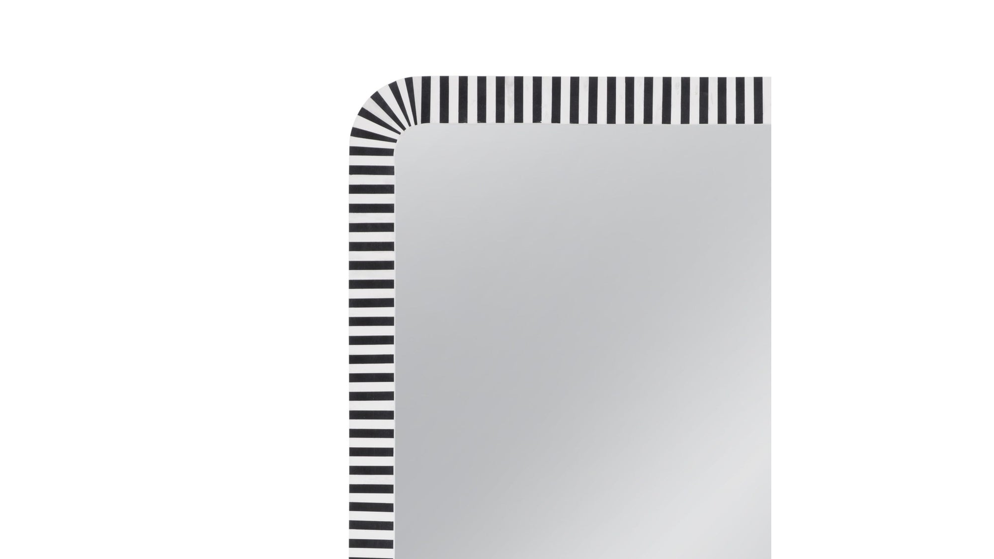 MacAlister - Floor Mirror - Black
